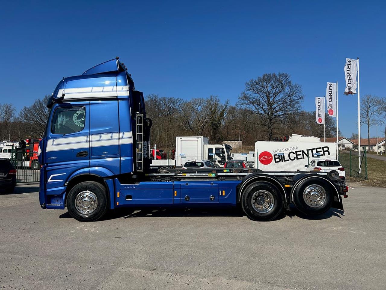 Mercedes-Benz Actros 2553 6x2*4 Lastv&auml;xlare  "Fullutrustad"  & TMA-Flak 2021 - Krok/Lastv&auml;xlare