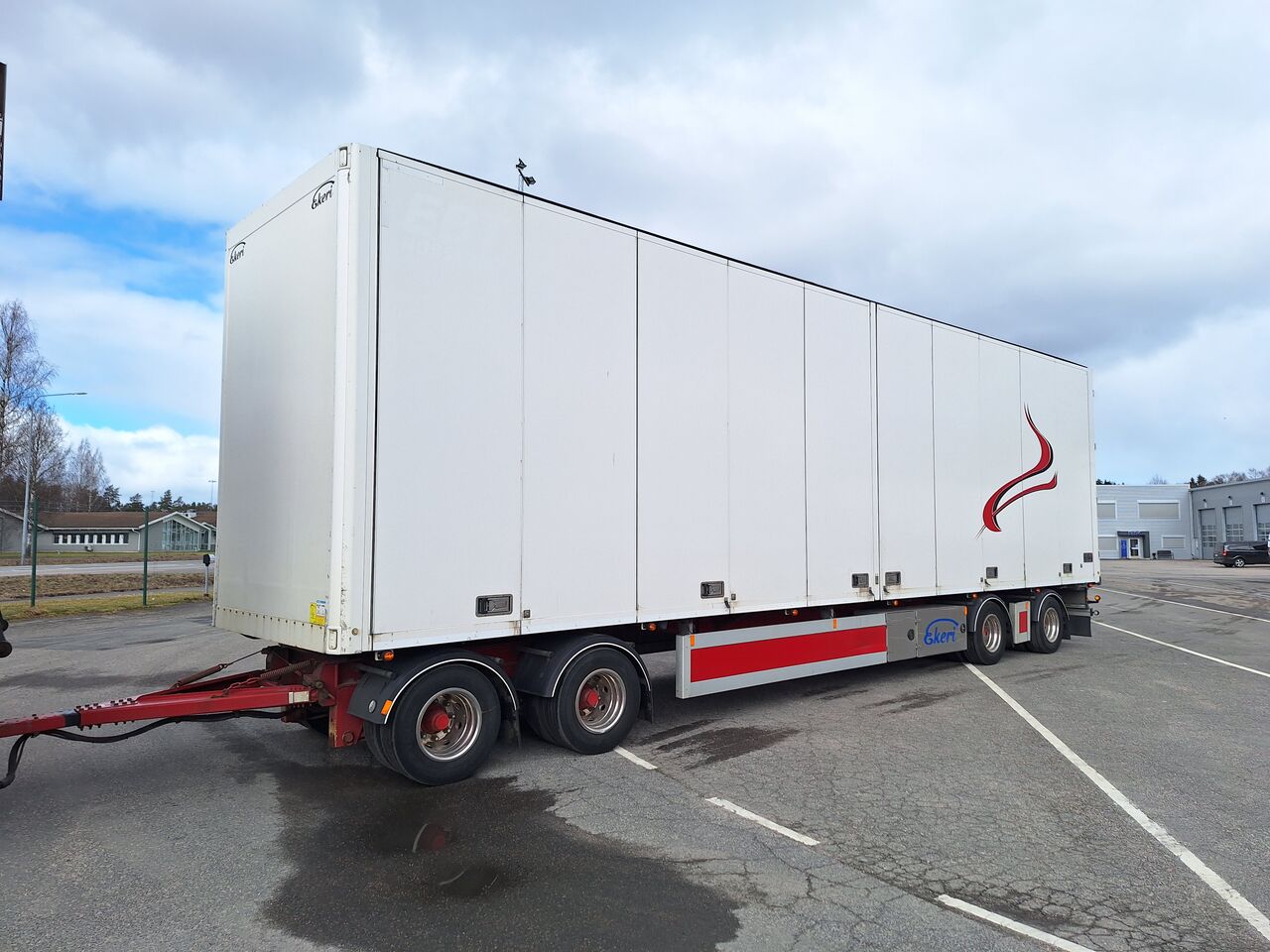 Ekeri 4-axl Sk&aring;psl&auml;p 2015 - Sk&aring;p isolerat