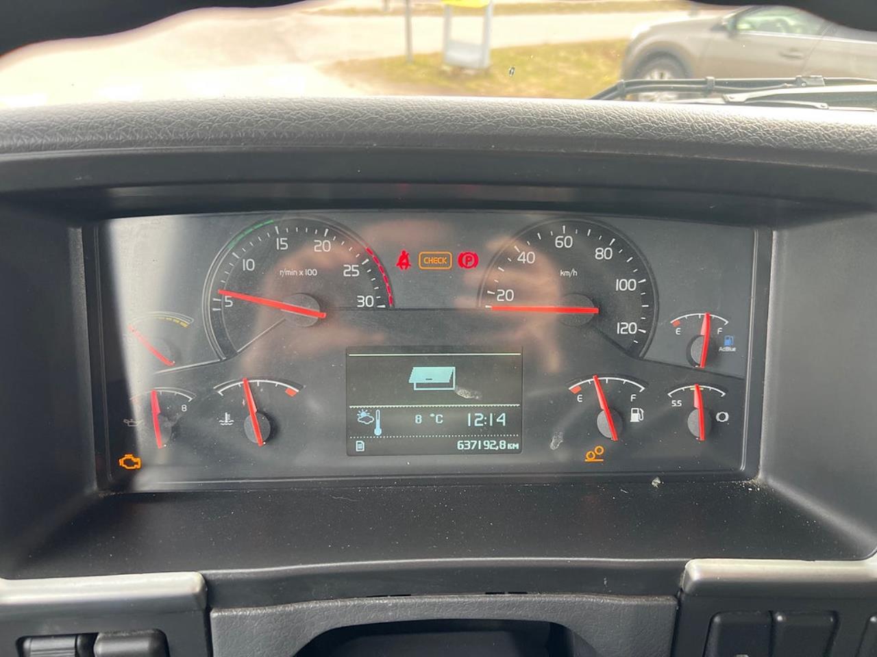 Volvo FM 410 6x2 Kyl / Frysbil, 2-Zons Korridorbil 2013 - Sk&aring;p isolerat