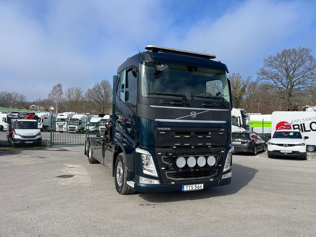 Volvo FH13 460 6x2*4 Kranv&auml;xlare, Hiab 288 Kran, Euro 6 2015 - Kran