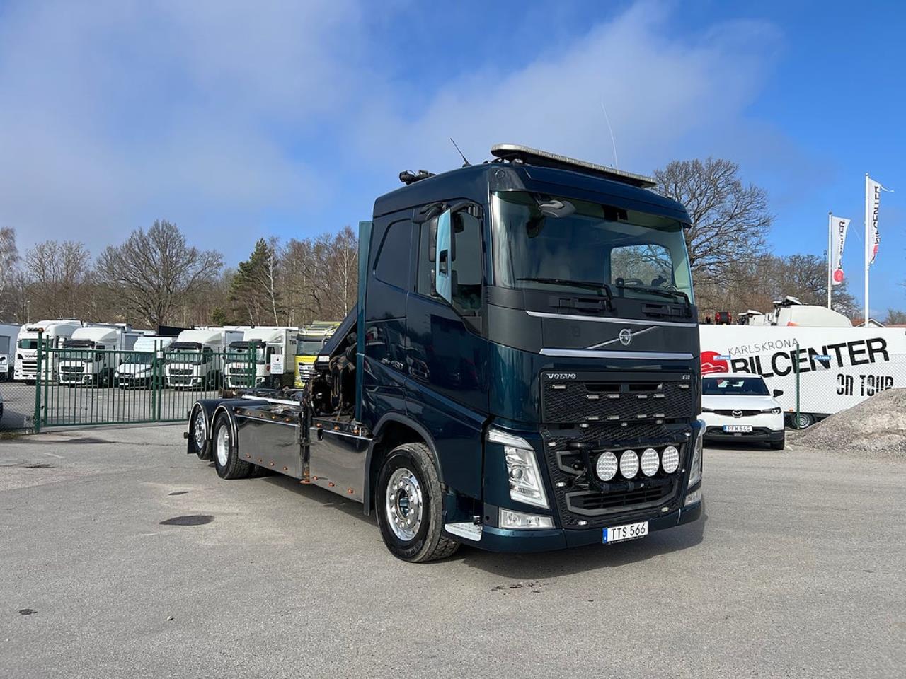 Volvo FH13 460 6x2*4 Kranv&auml;xlare, Hiab 288 Kran, Euro 6 2015 - Kran