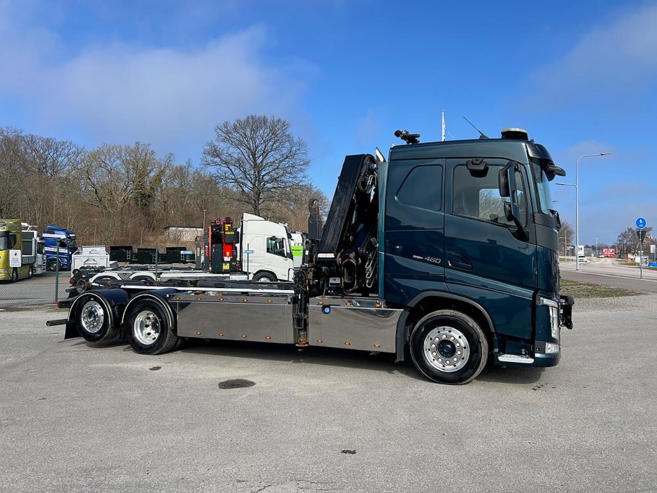 Volvo FH13 460 6x2*4 Kranv&auml;xlare, Hiab 288 Kran, Euro 6 2015 - Kran