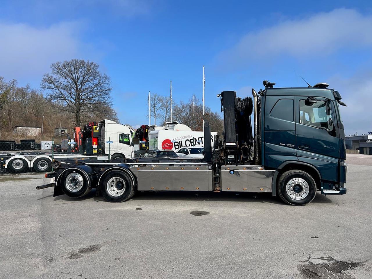 Volvo FH13 460 6x2*4 Kranv&auml;xlare, Hiab 288 Kran, Euro 6 2015 - Kran