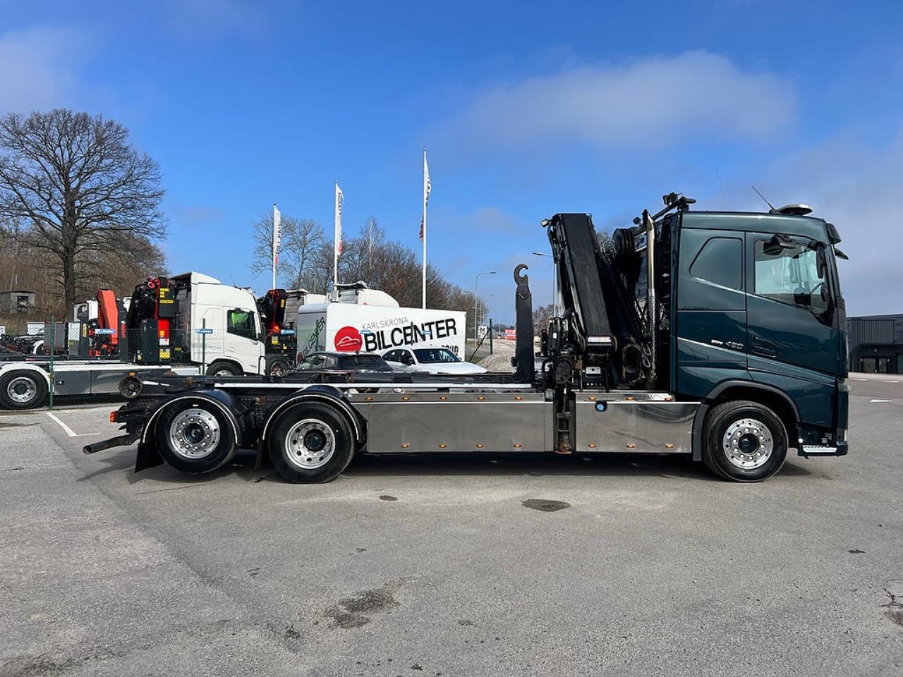 Volvo FH13 460 6x2*4 Kranv&auml;xlare, Hiab 288 Kran, Euro 6 2015 - Kran