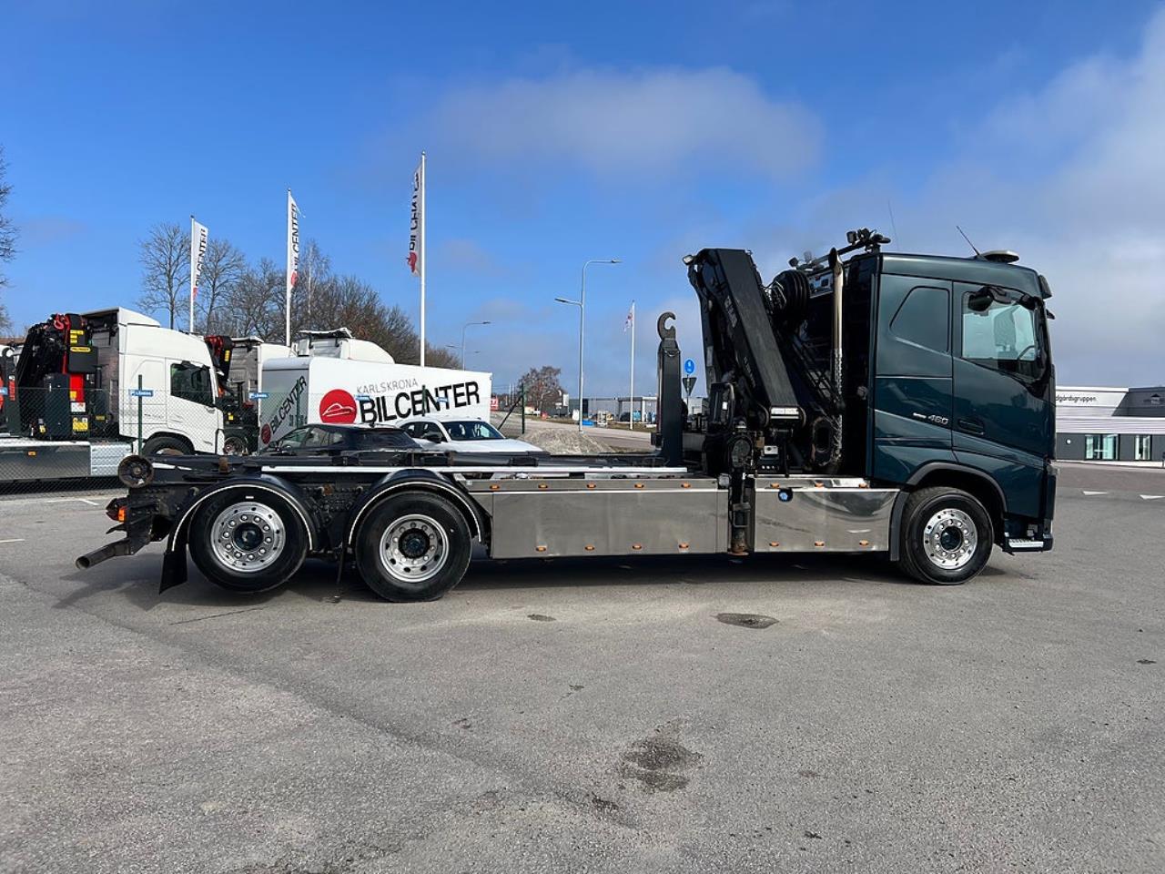 Volvo FH13 460 6x2*4 Kranv&auml;xlare, Hiab 288 Kran, Euro 6 2015 - Kran