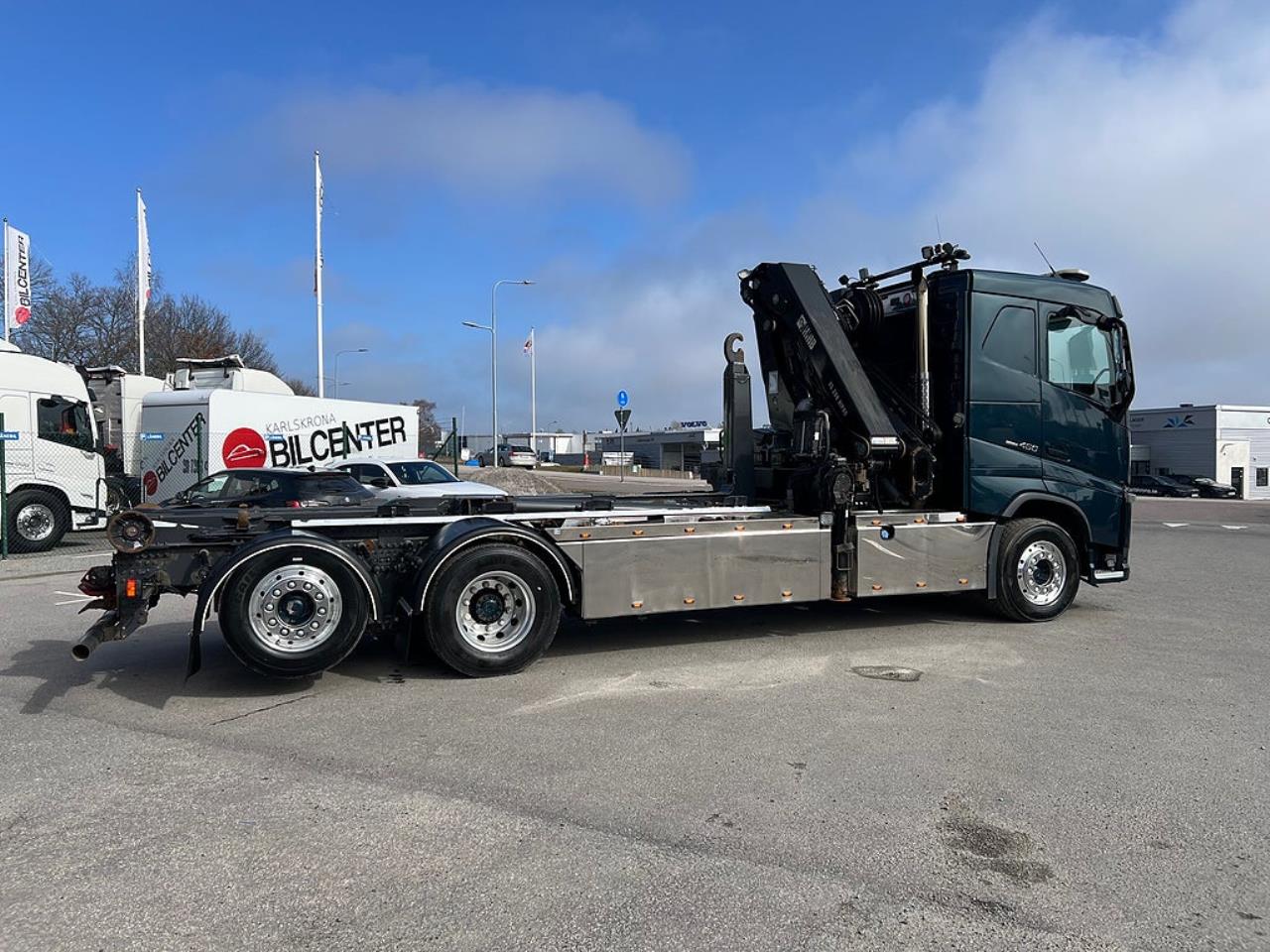 Volvo FH13 460 6x2*4 Kranv&auml;xlare, Hiab 288 Kran, Euro 6 2015 - Kran