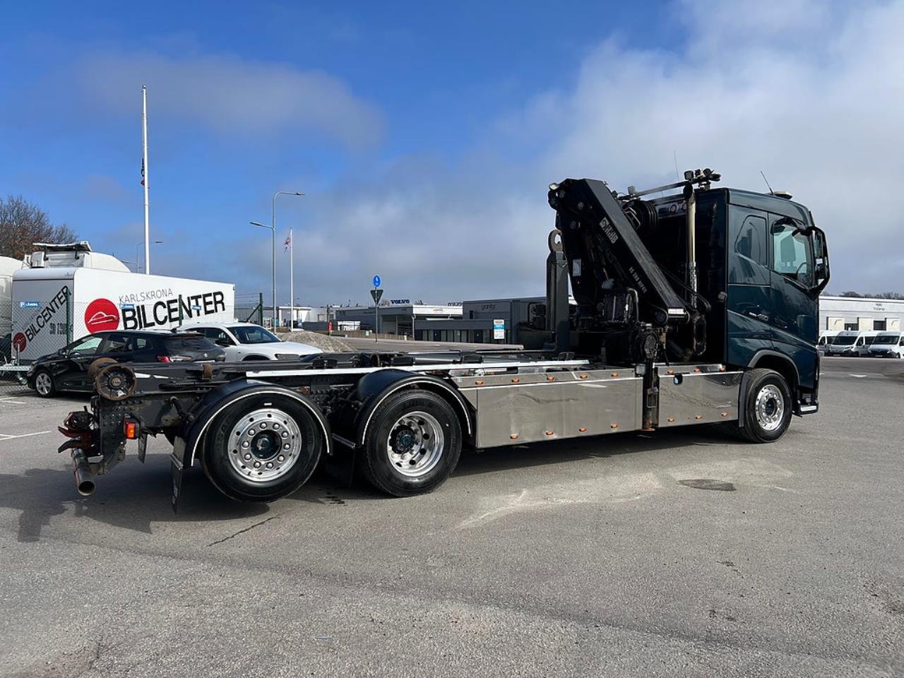 Volvo FH13 460 6x2*4 Kranv&auml;xlare, Hiab 288 Kran, Euro 6 2015 - Kran