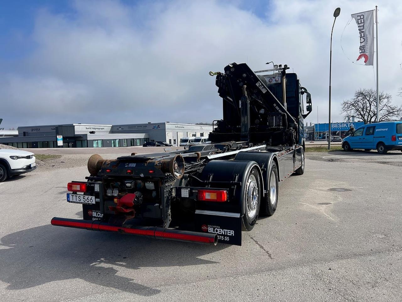 Volvo FH13 460 6x2*4 Kranv&auml;xlare, Hiab 288 Kran, Euro 6 2015 - Kran