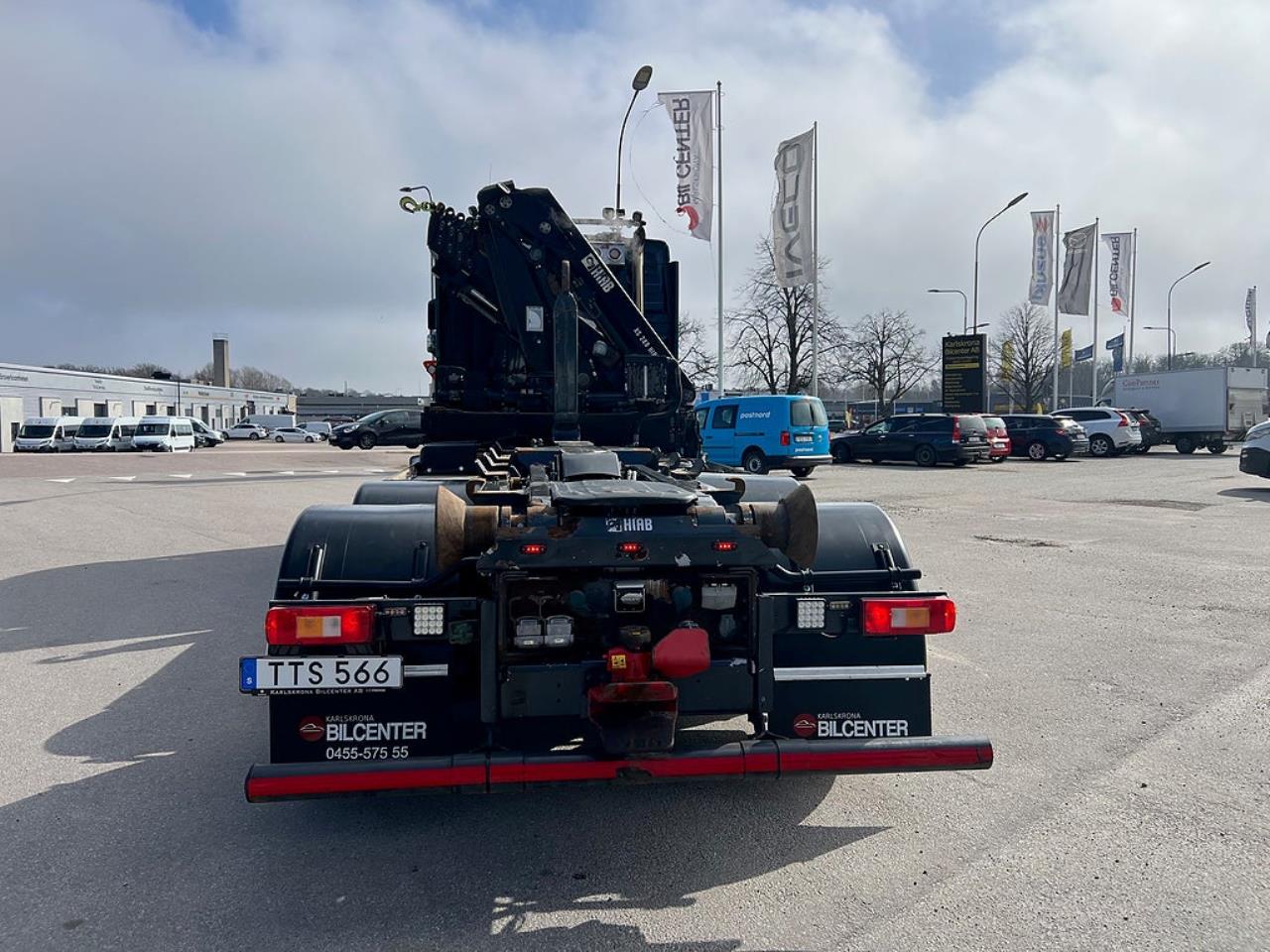 Volvo FH13 460 6x2*4 Kranv&auml;xlare, Hiab 288 Kran, Euro 6 2015 - Kran