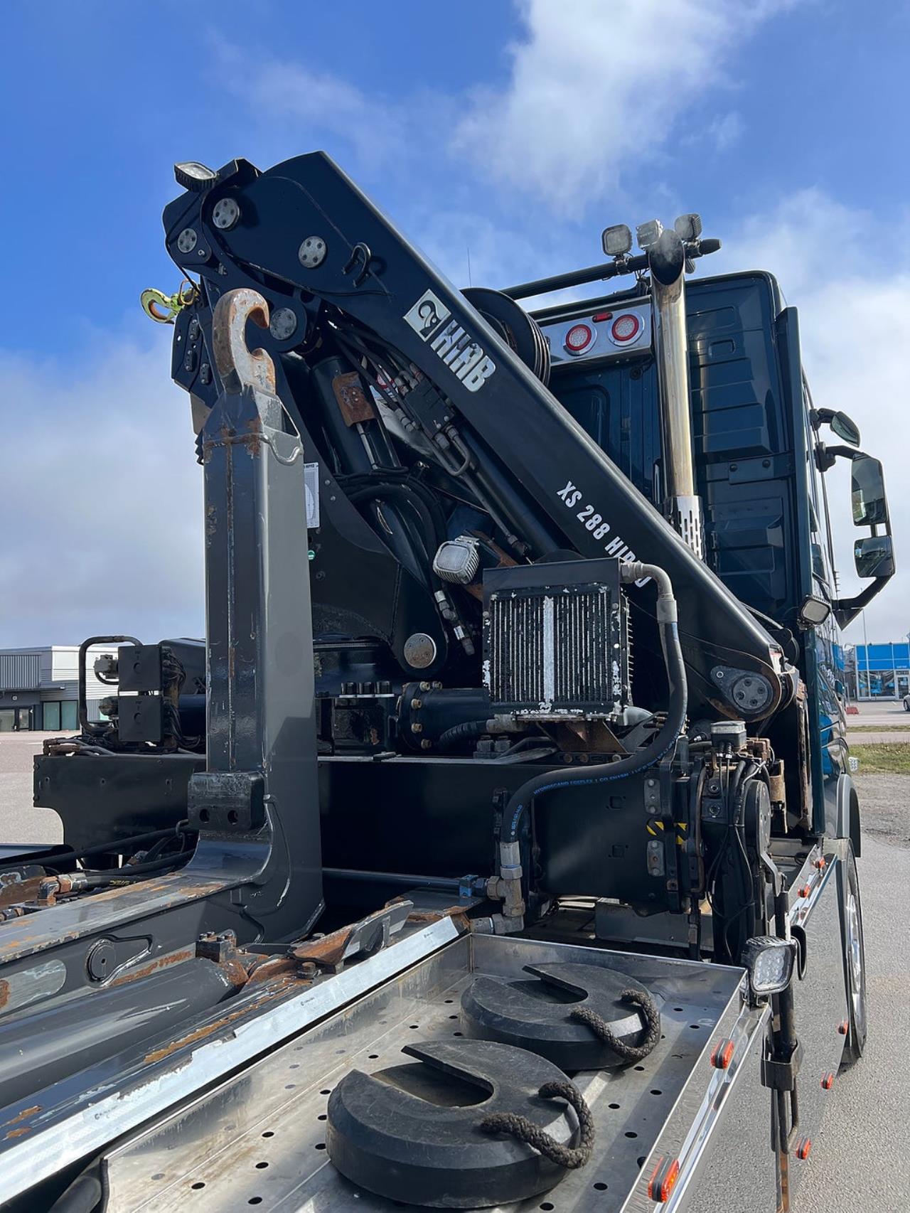 Volvo FH13 460 6x2*4 Kranv&auml;xlare, Hiab 288 Kran, Euro 6 2015 - Kran