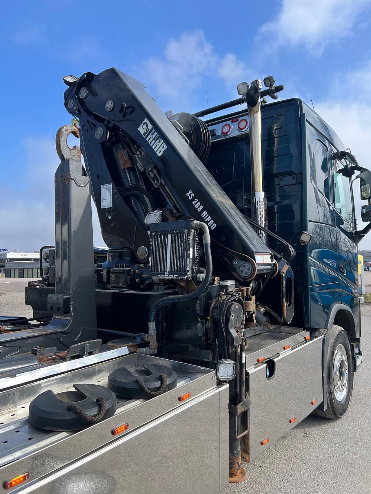 Volvo FH13 460 6x2*4 Kranv&auml;xlare, Hiab 288 Kran, Euro 6 2015 - Kran