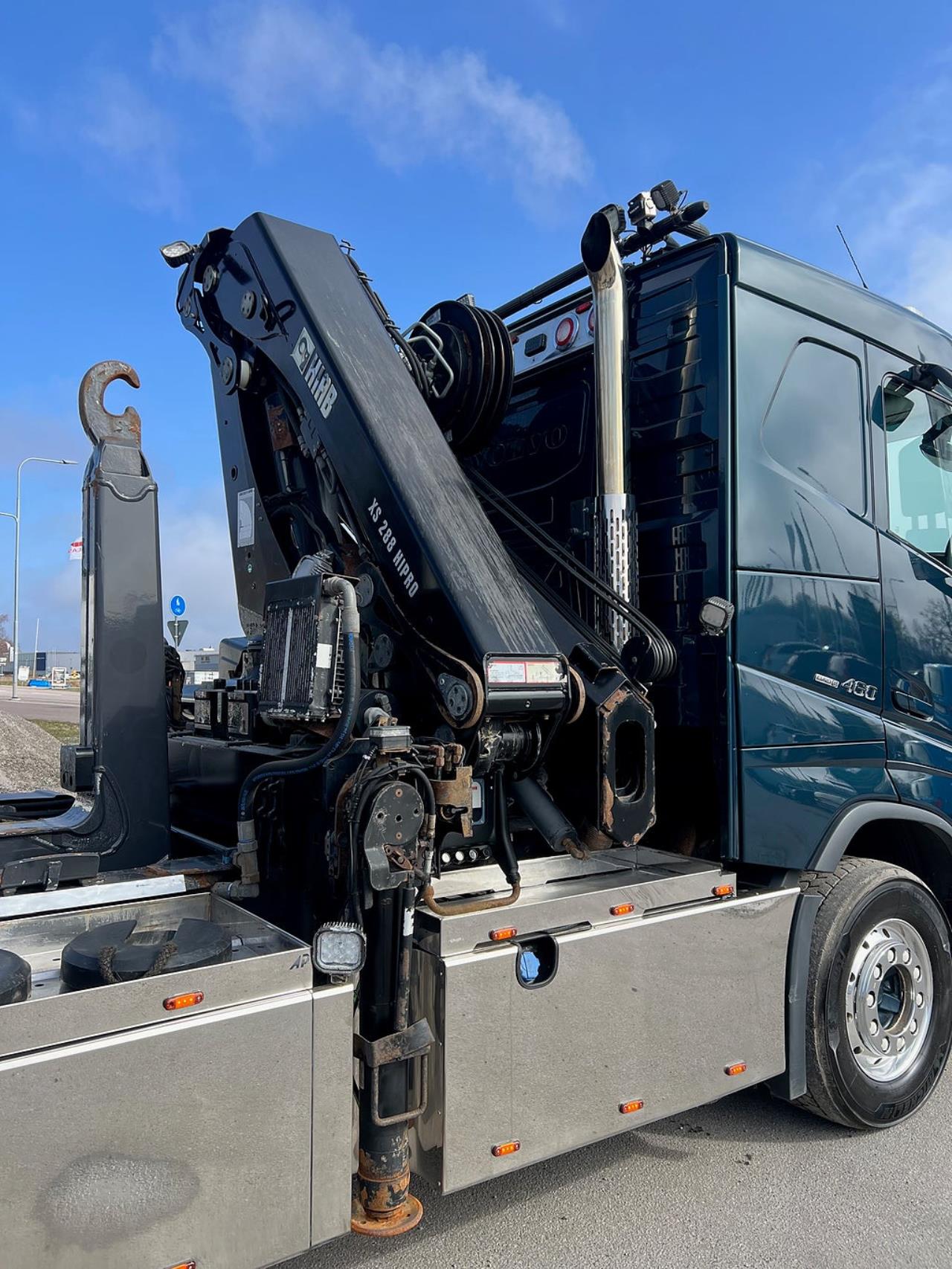 Volvo FH13 460 6x2*4 Kranv&auml;xlare, Hiab 288 Kran, Euro 6 2015 - Kran