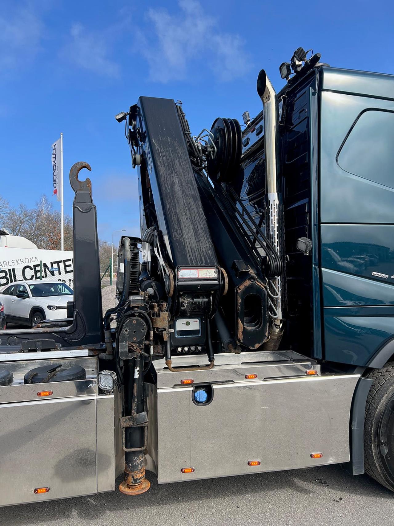 Volvo FH13 460 6x2*4 Kranv&auml;xlare, Hiab 288 Kran, Euro 6 2015 - Kran