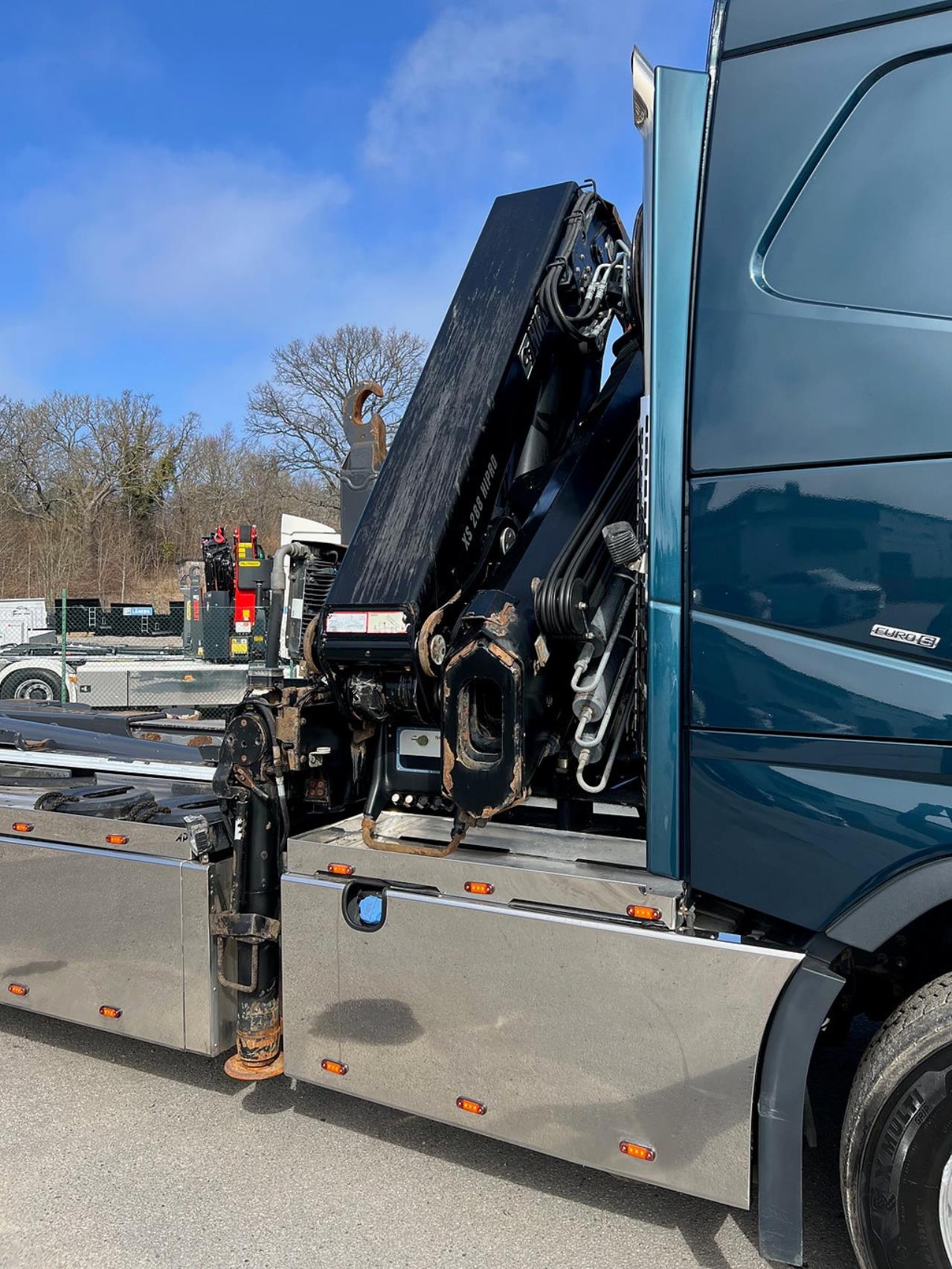 Volvo FH13 460 6x2*4 Kranv&auml;xlare, Hiab 288 Kran, Euro 6 2015 - Kran