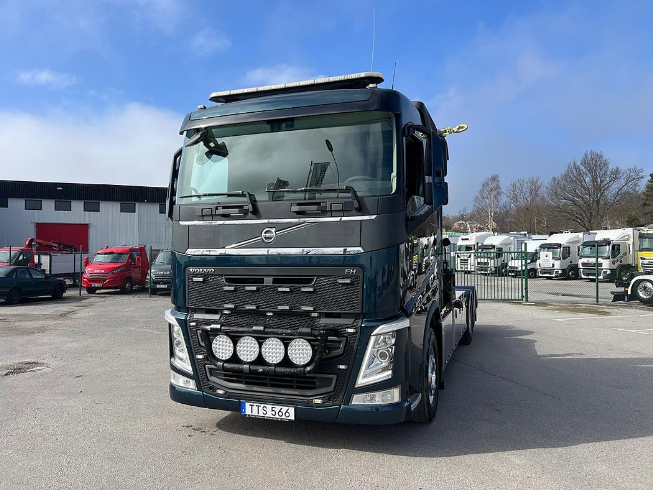 Volvo FH13 460 6x2*4 Kranv&auml;xlare, Hiab 288 Kran, Euro 6 2015 - Kran