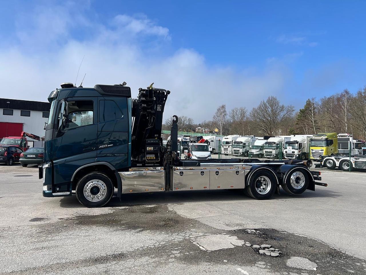 Volvo FH13 460 6x2*4 Kranv&auml;xlare, Hiab 288 Kran, Euro 6 2015 - Kran