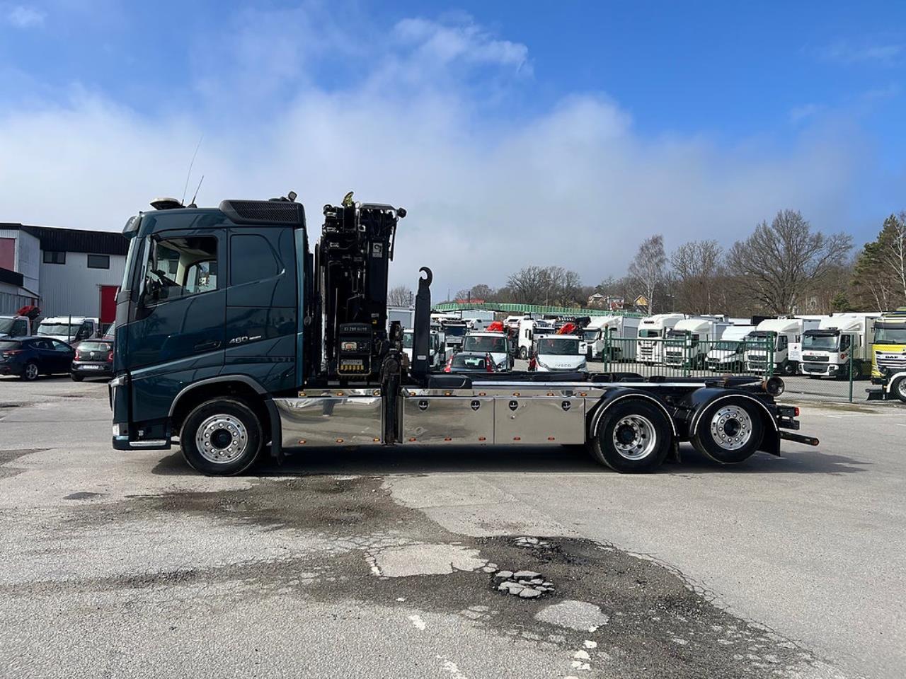 Volvo FH13 460 6x2*4 Kranv&auml;xlare, Hiab 288 Kran, Euro 6 2015 - Kran