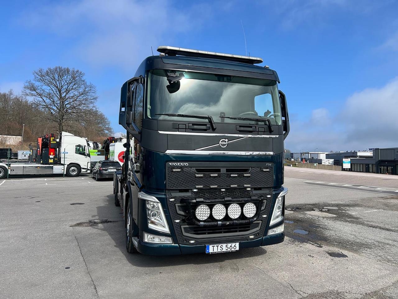 Volvo FH13 460 6x2*4 Kranv&auml;xlare, Hiab 288 Kran, Euro 6 2015 - Kran