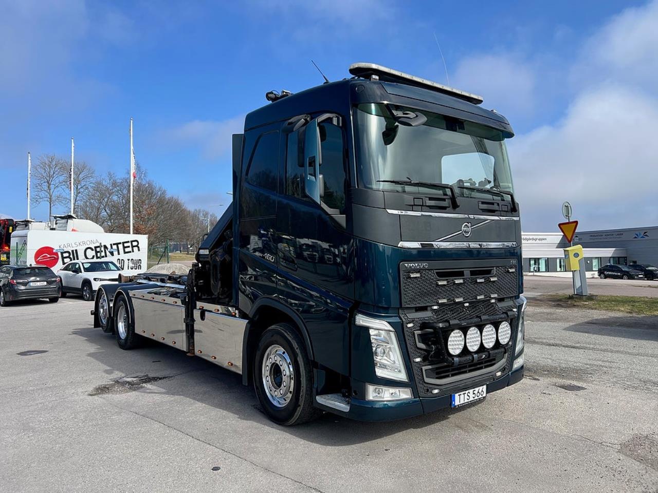 Volvo FH13 460 6x2*4 Kranv&auml;xlare, Hiab 288 Kran, Euro 6 2015 - Kran