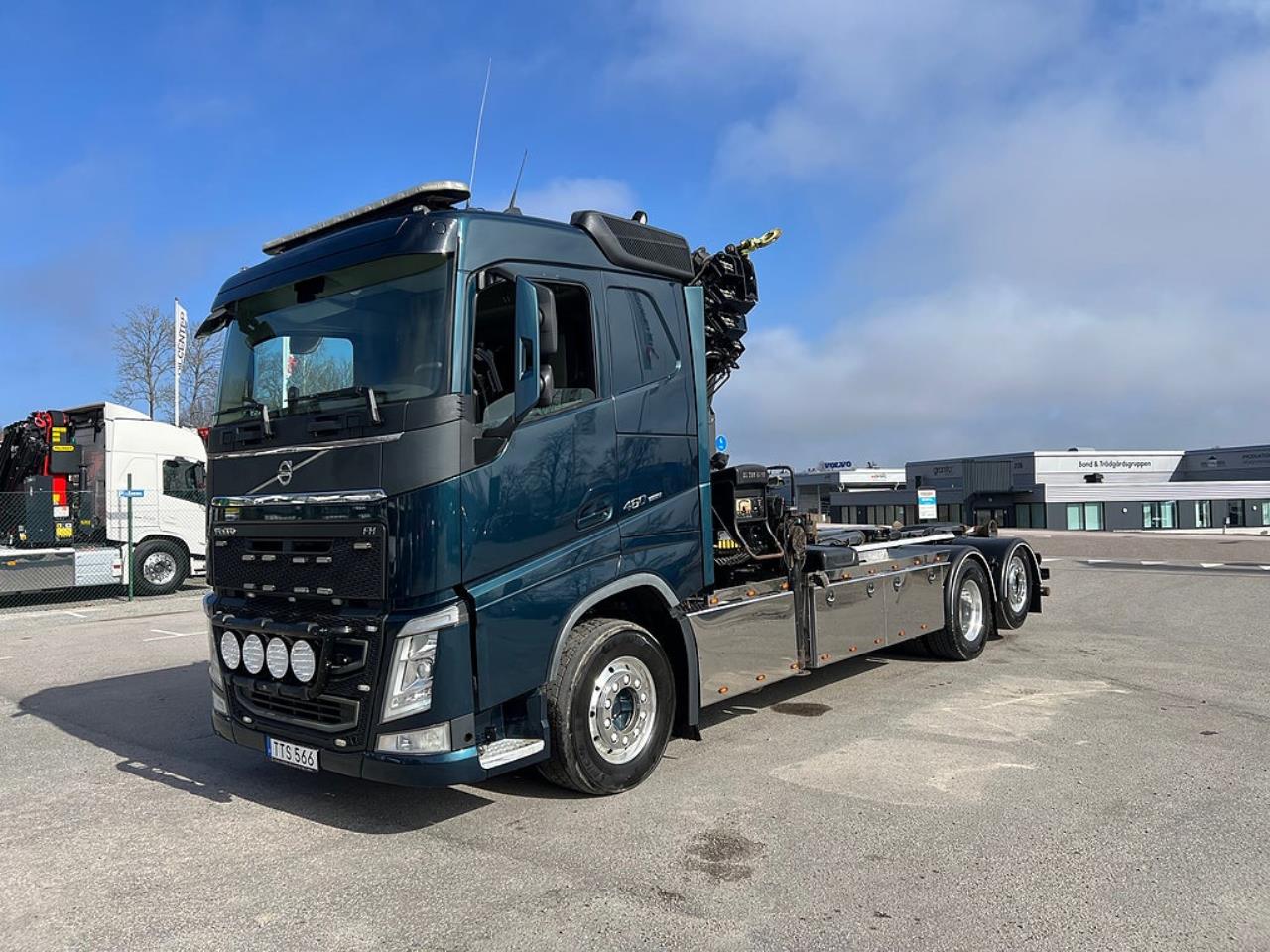 Volvo FH13 460 6x2*4 Kranv&auml;xlare, Hiab 288 Kran, Euro 6 2015 - Kran