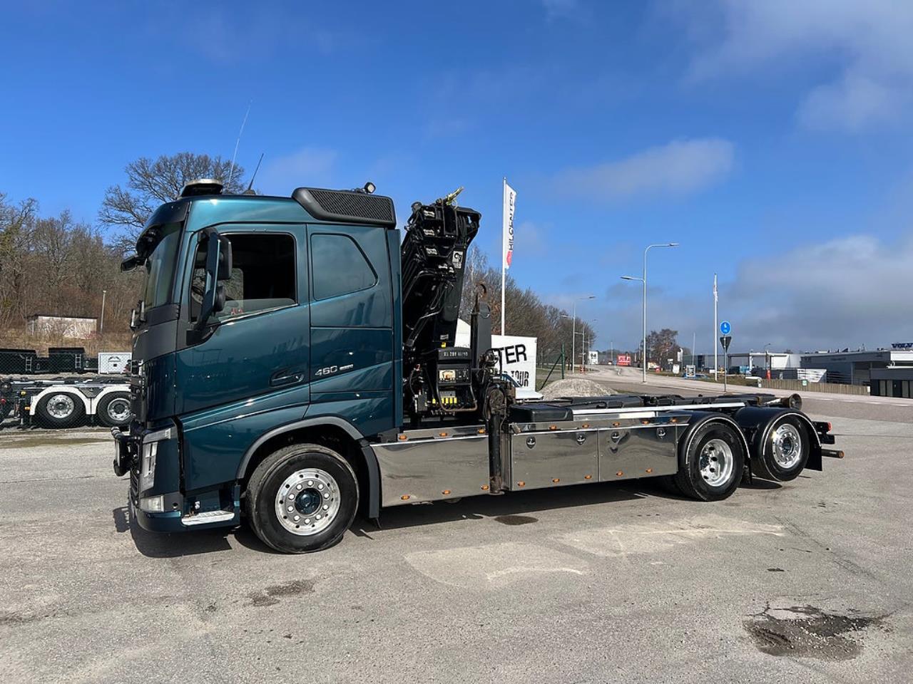 Volvo FH13 460 6x2*4 Kranv&auml;xlare, Hiab 288 Kran, Euro 6 2015 - Kran