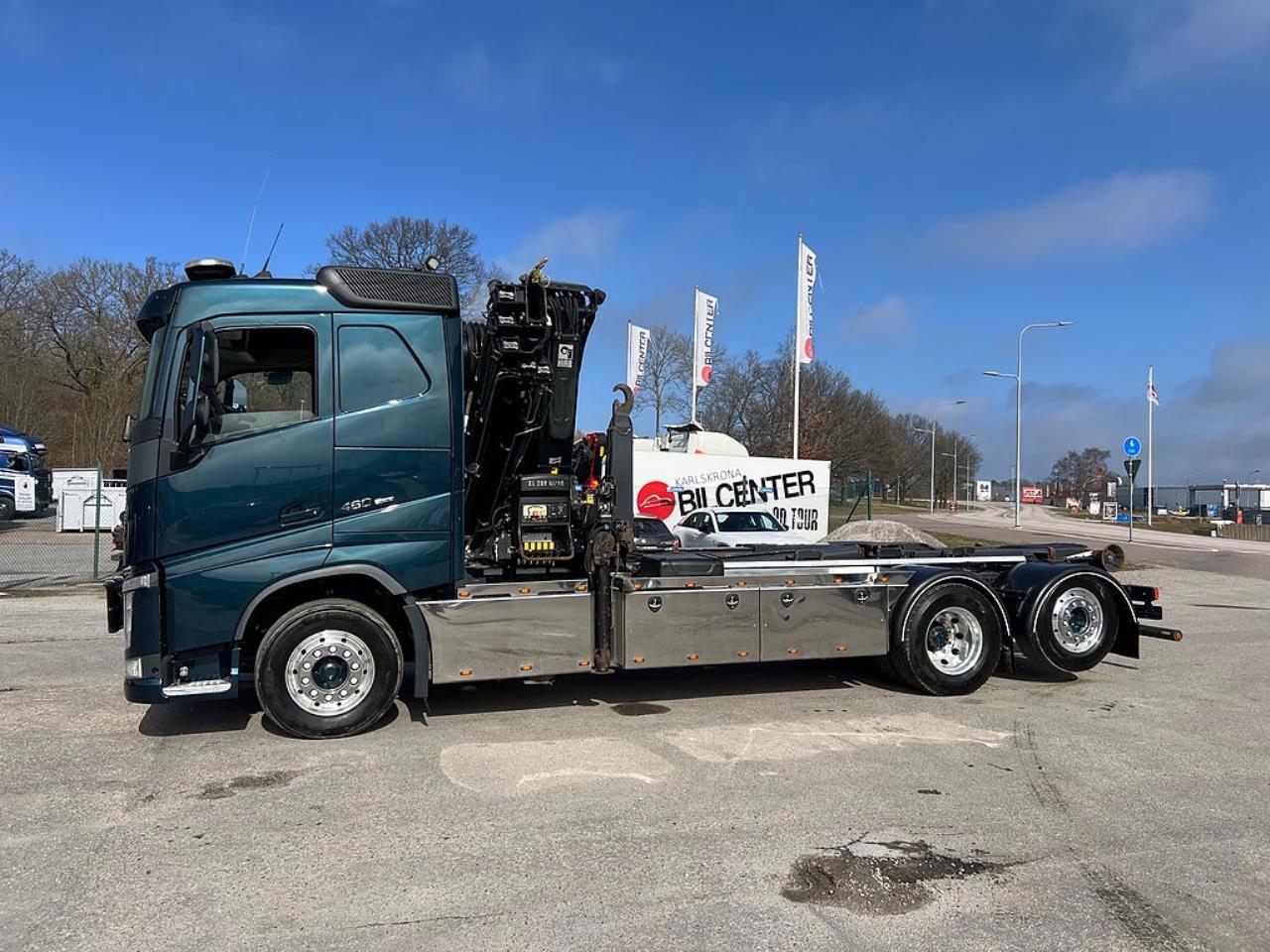 Volvo FH13 460 6x2*4 Kranv&auml;xlare, Hiab 288 Kran, Euro 6 2015 - Kran