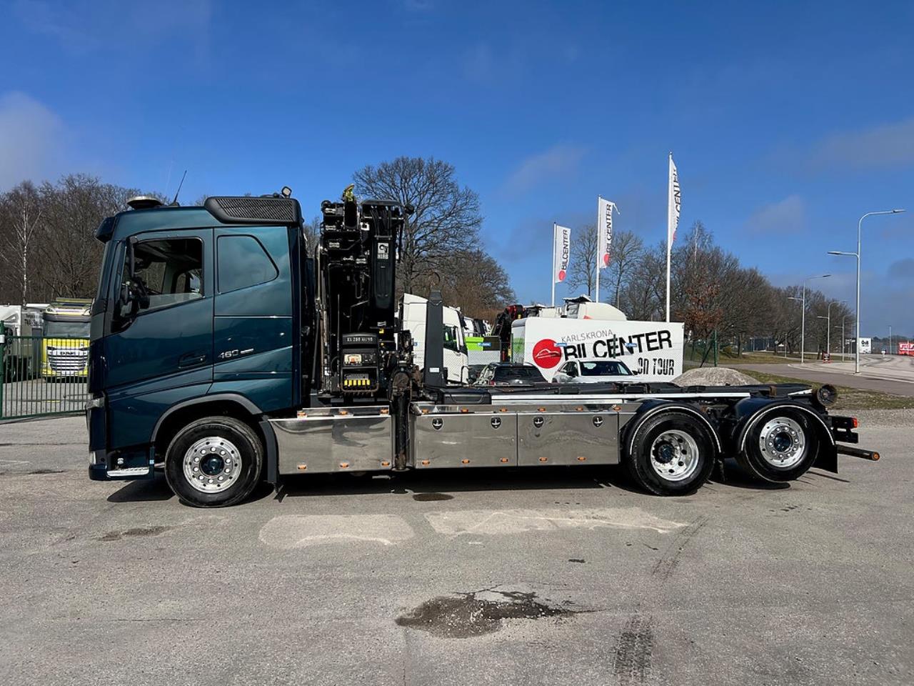 Volvo FH13 460 6x2*4 Kranv&auml;xlare, Hiab 288 Kran, Euro 6 2015 - Kran