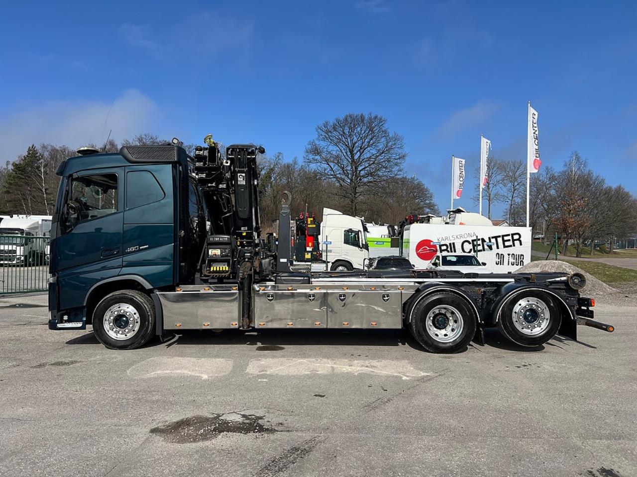 Volvo FH13 460 6x2*4 Kranv&auml;xlare, Hiab 288 Kran, Euro 6 2015 - Kran