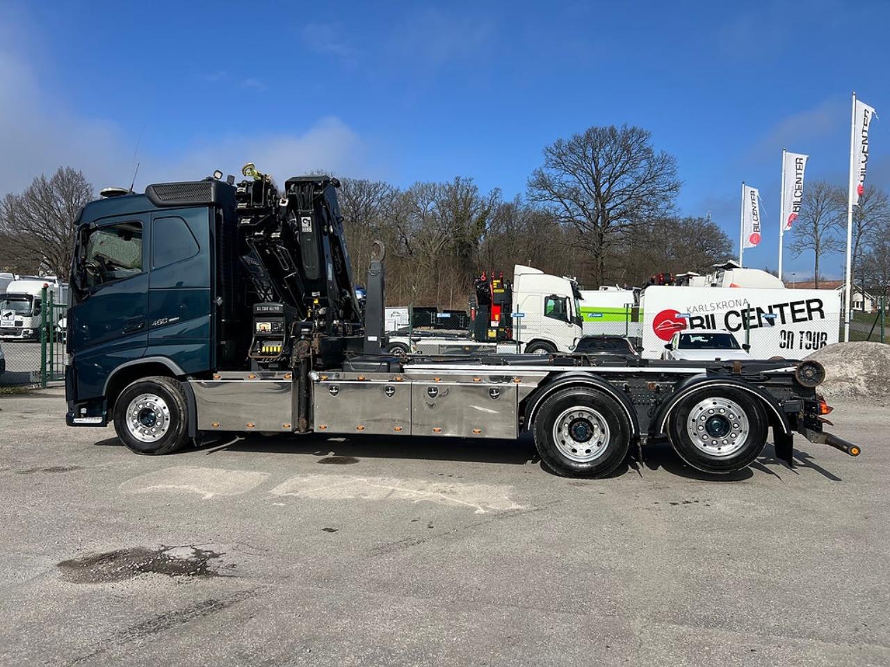 Volvo FH13 460 6x2*4 Kranv&auml;xlare, Hiab 288 Kran, Euro 6 2015 - Kran