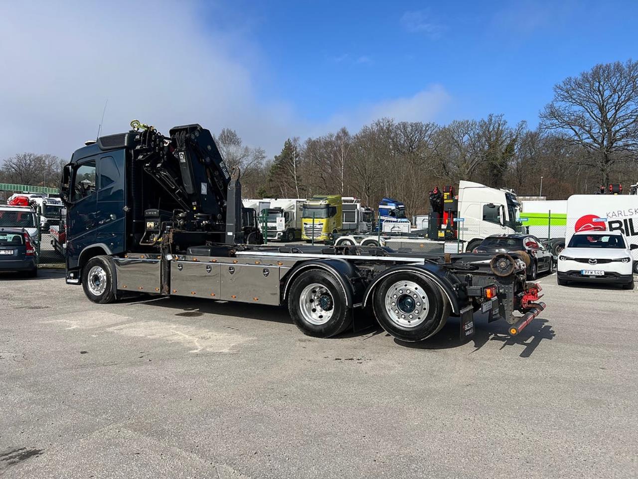 Volvo FH13 460 6x2*4 Kranv&auml;xlare, Hiab 288 Kran, Euro 6 2015 - Kran