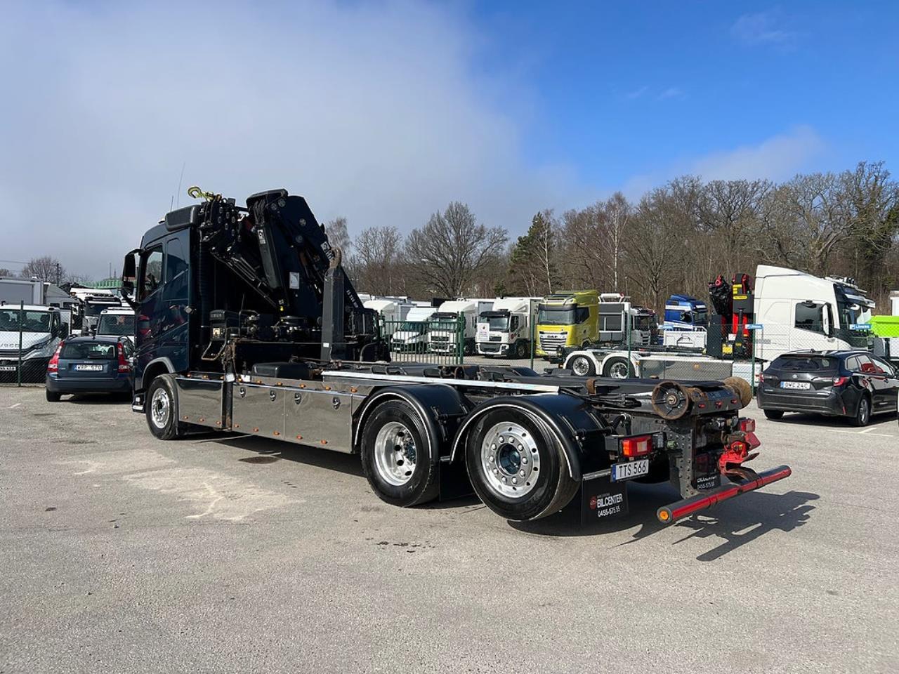 Volvo FH13 460 6x2*4 Kranv&auml;xlare, Hiab 288 Kran, Euro 6 2015 - Kran
