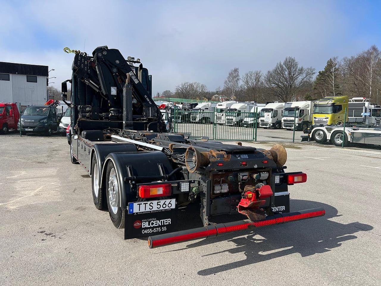 Volvo FH13 460 6x2*4 Kranv&auml;xlare, Hiab 288 Kran, Euro 6 2015 - Kran