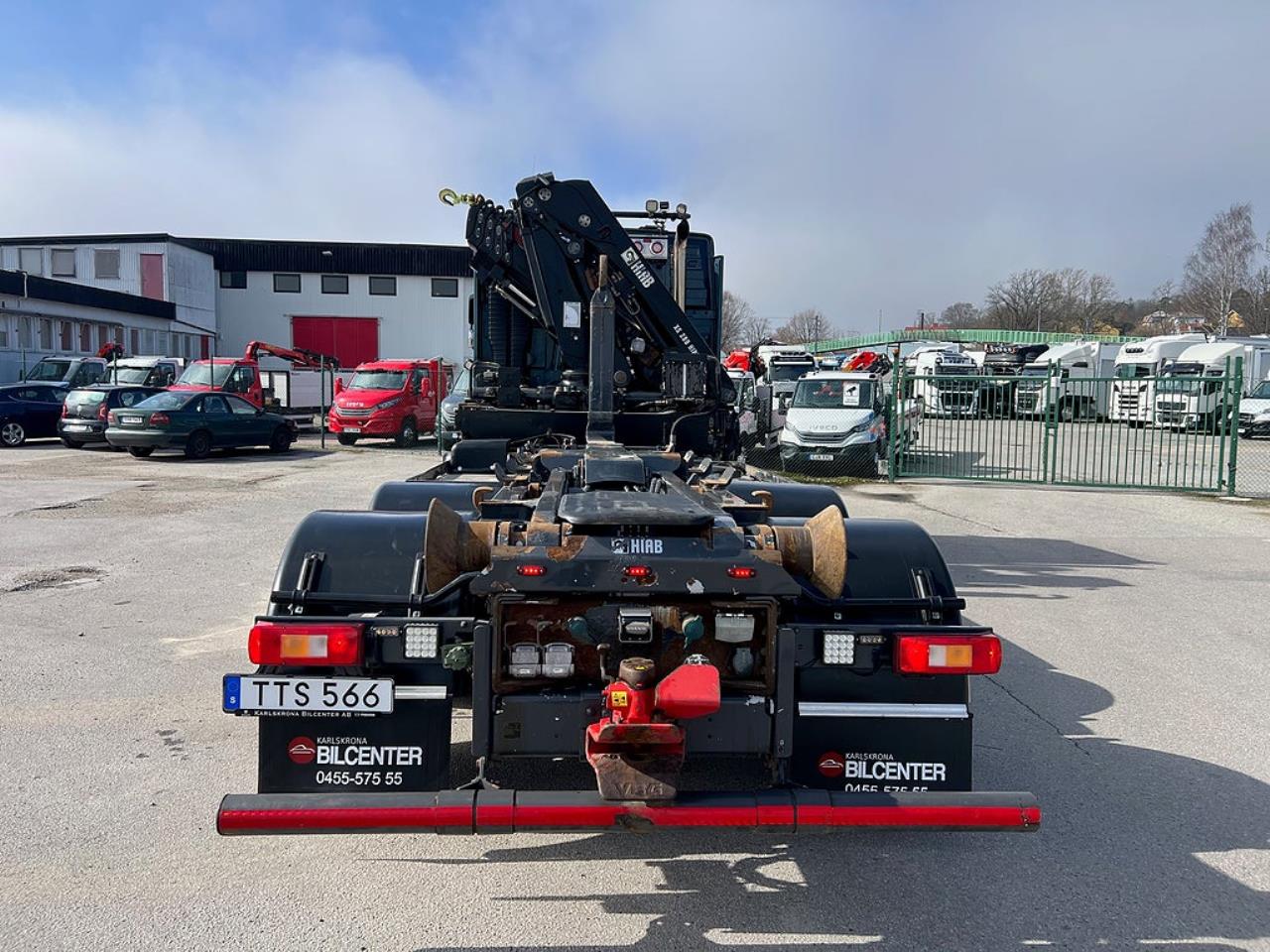 Volvo FH13 460 6x2*4 Kranv&auml;xlare, Hiab 288 Kran, Euro 6 2015 - Kran