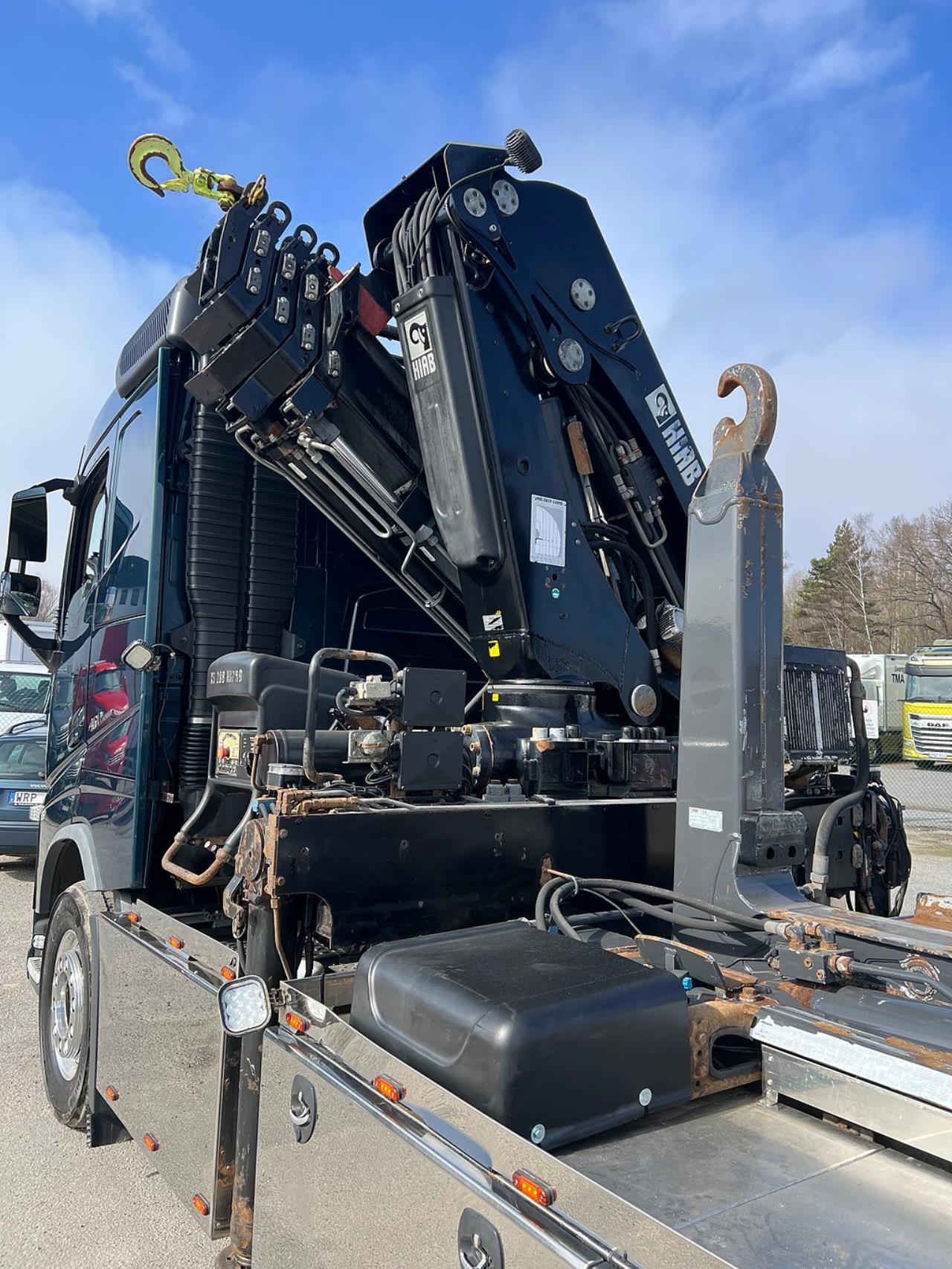 Volvo FH13 460 6x2*4 Kranv&auml;xlare, Hiab 288 Kran, Euro 6 2015 - Kran