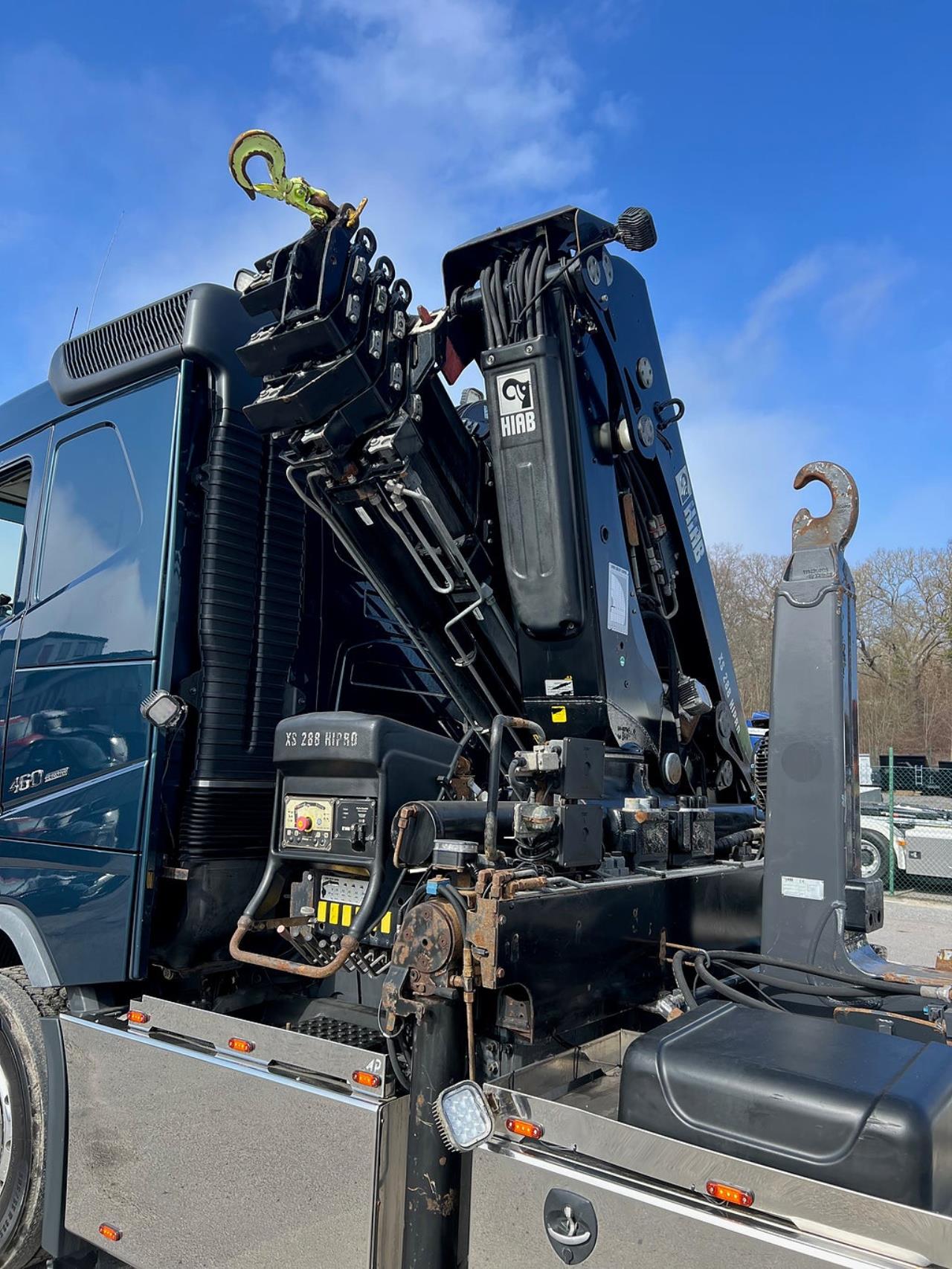 Volvo FH13 460 6x2*4 Kranv&auml;xlare, Hiab 288 Kran, Euro 6 2015 - Kran