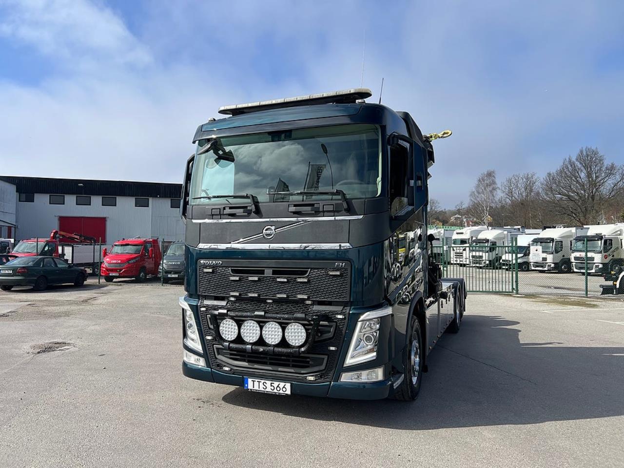 Volvo FH13 460 6x2*4 Kranv&auml;xlare, Hiab 288 Kran, Euro 6 2015 - Kran