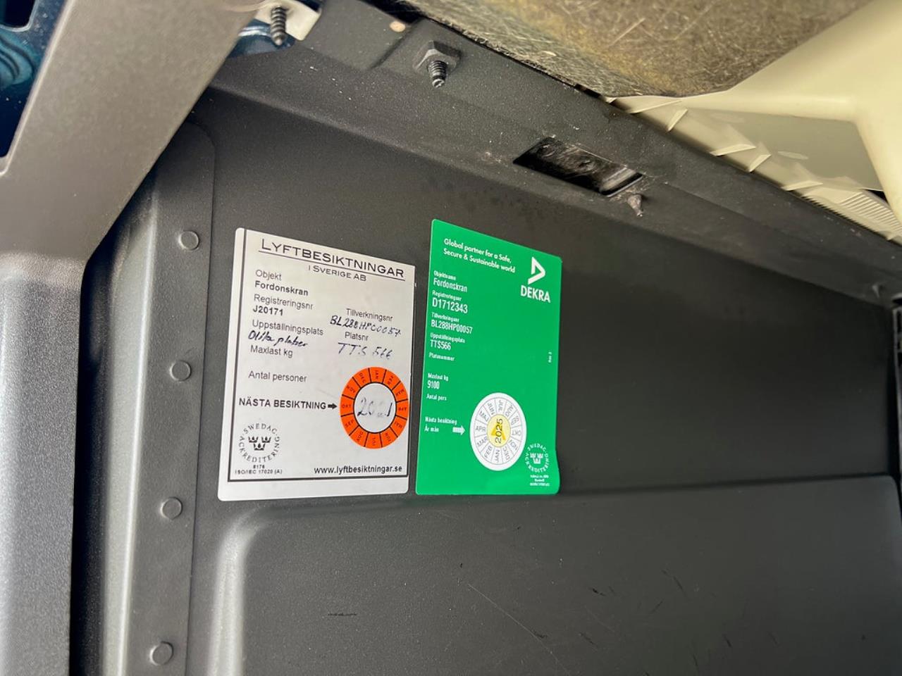 Volvo FH13 460 6x2*4 Kranv&auml;xlare, Hiab 288 Kran, Euro 6 2015 - Kran