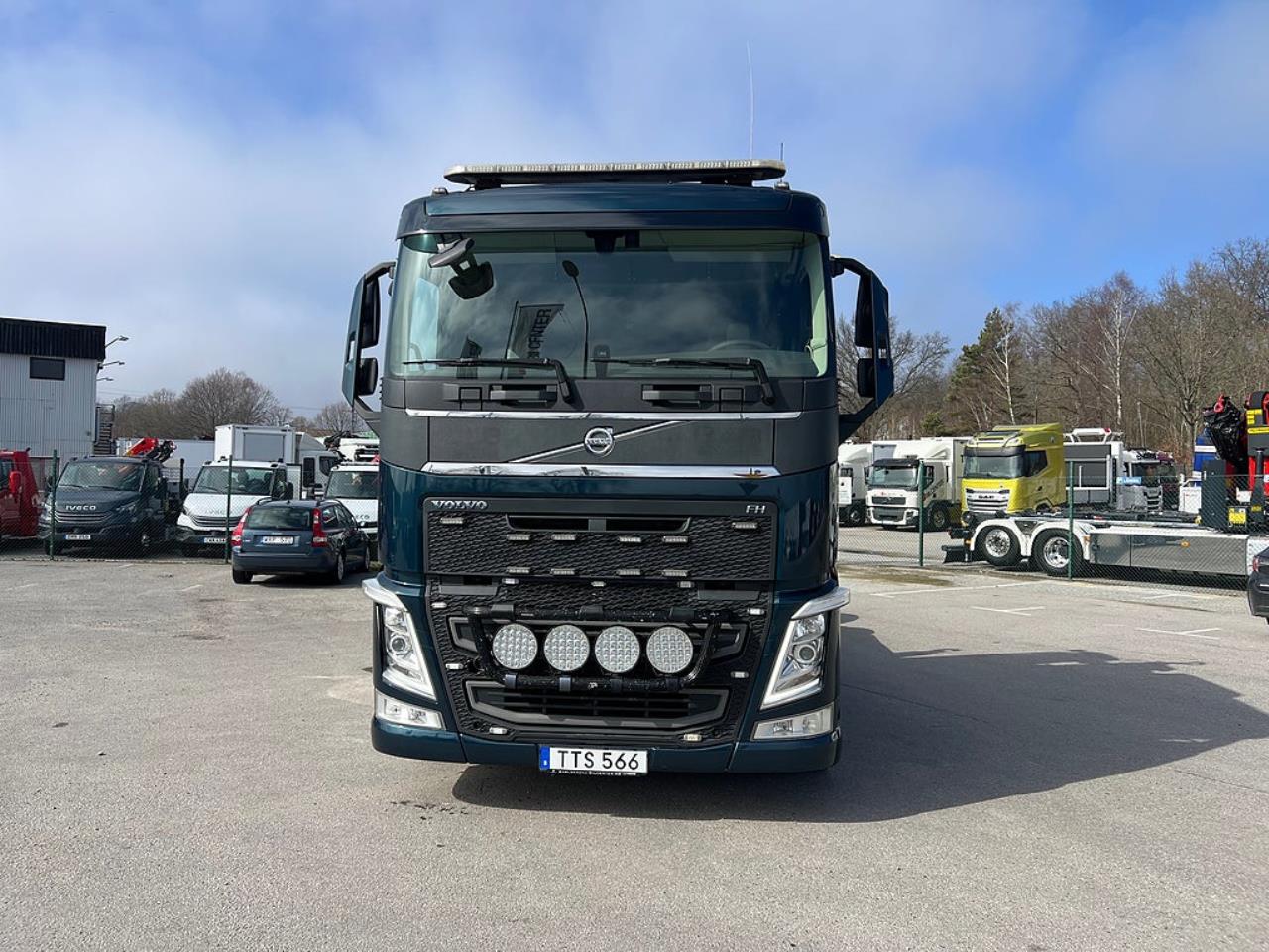 Volvo FH13 460 6x2*4 Kranv&auml;xlare, Hiab 288 Kran, Euro 6 2015 - Kran