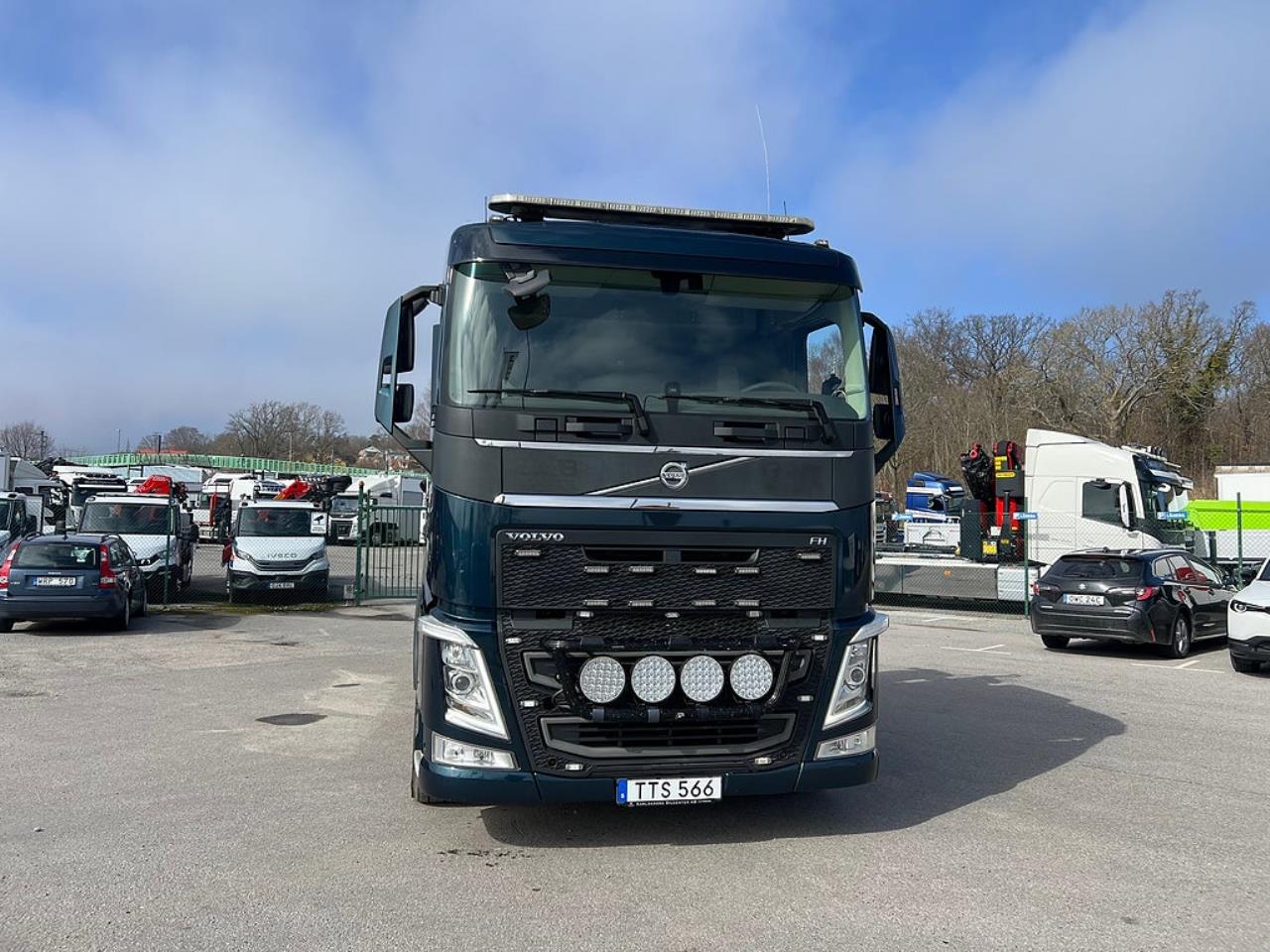 Volvo FH13 460 6x2*4 Kranv&auml;xlare, Hiab 288 Kran, Euro 6 2015 - Kran