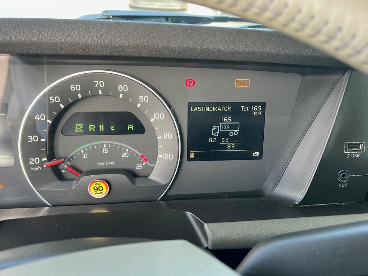 Volvo FH13 460 6x2*4 Kranv&auml;xlare, Hiab 288 Kran, Euro 6 2015 - Kran