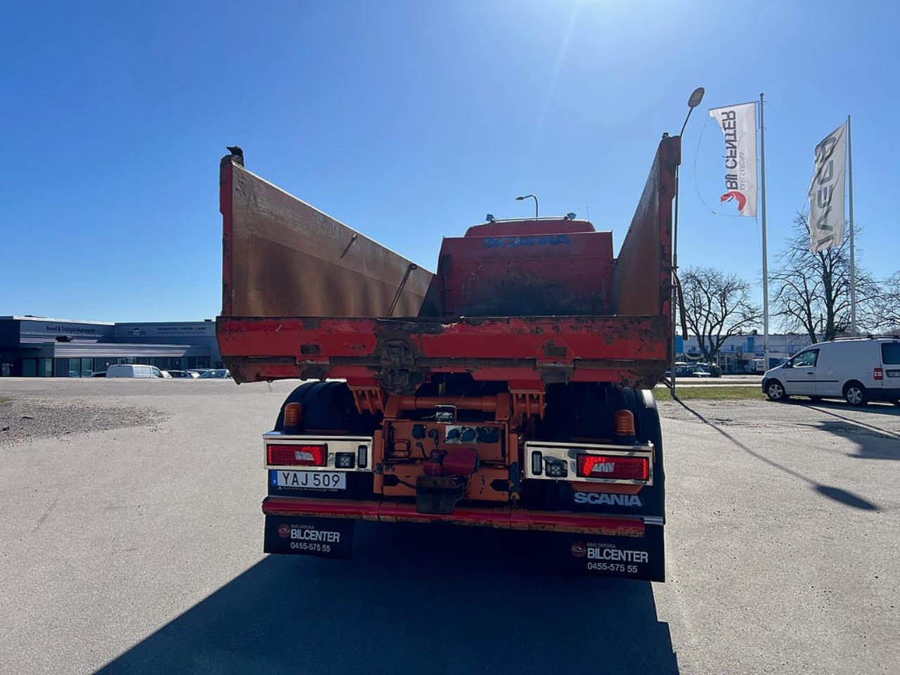 Scania R520 V8 8x4*4 Tridem Tippbil, Plogutrustad 2016 - Tipp