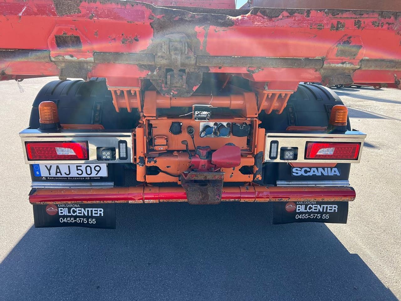 Scania R520 V8 8x4*4 Tridem Tippbil, Plogutrustad 2016 - Tipp