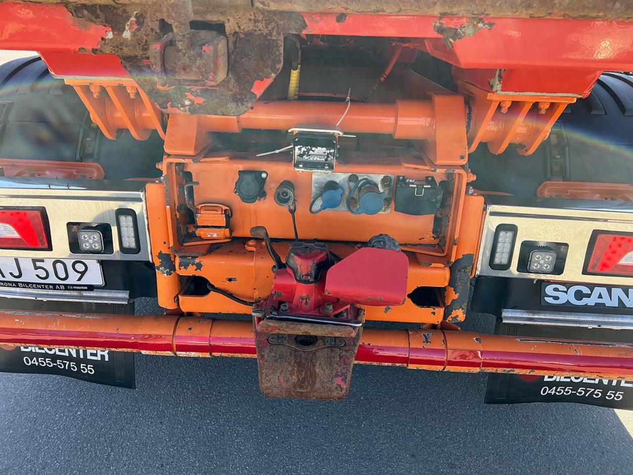 Scania R520 V8 8x4*4 Tridem Tippbil, Plogutrustad 2016 - Tipp