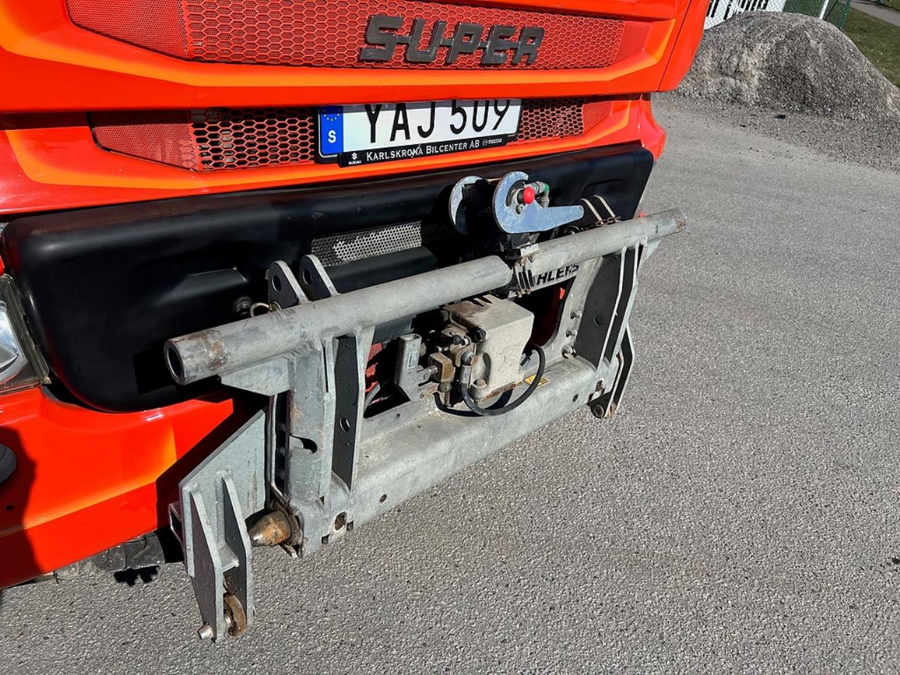 Scania R520 V8 8x4*4 Tridem Tippbil, Plogutrustad 2016 - Tipp