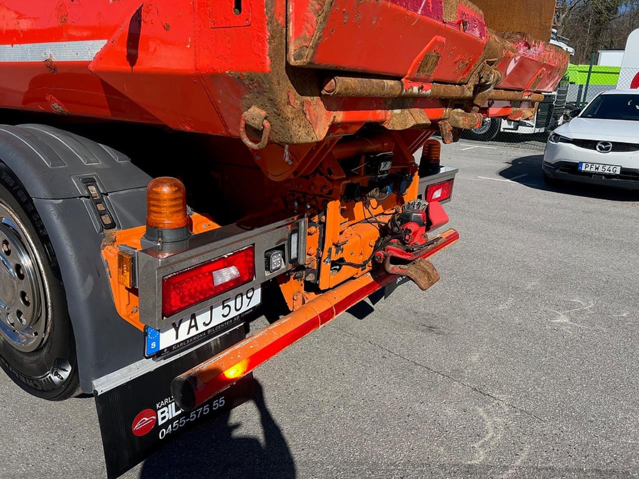 Scania R520 V8 8x4*4 Tridem Tippbil, Plogutrustad 2016 - Tipp