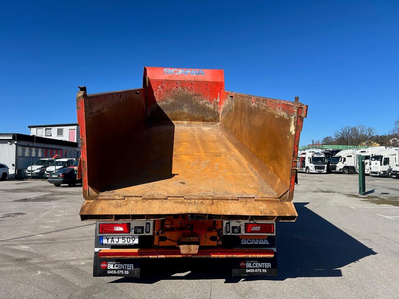Scania R520 V8 8x4*4 Tridem Tippbil, Plogutrustad 2016 - Tipp