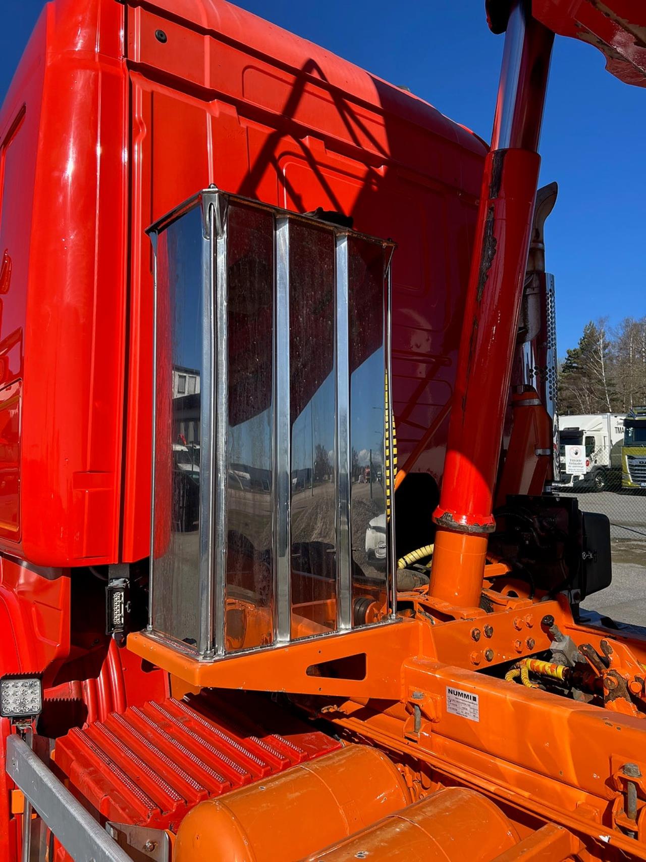 Scania R520 V8 8x4*4 Tridem Tippbil, Plogutrustad 2016 - Tipp