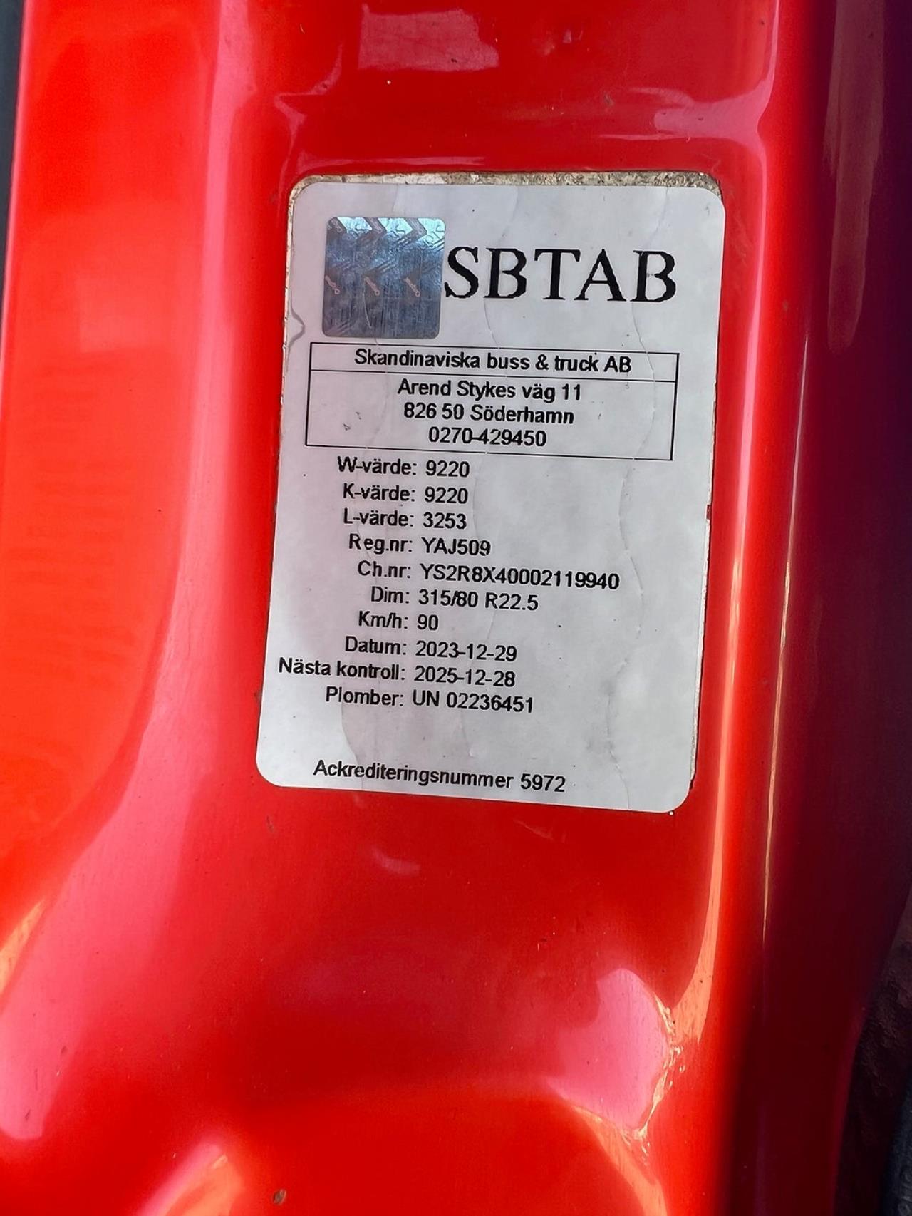 Scania R520 V8 8x4*4 Tridem Tippbil, Plogutrustad 2016 - Tipp