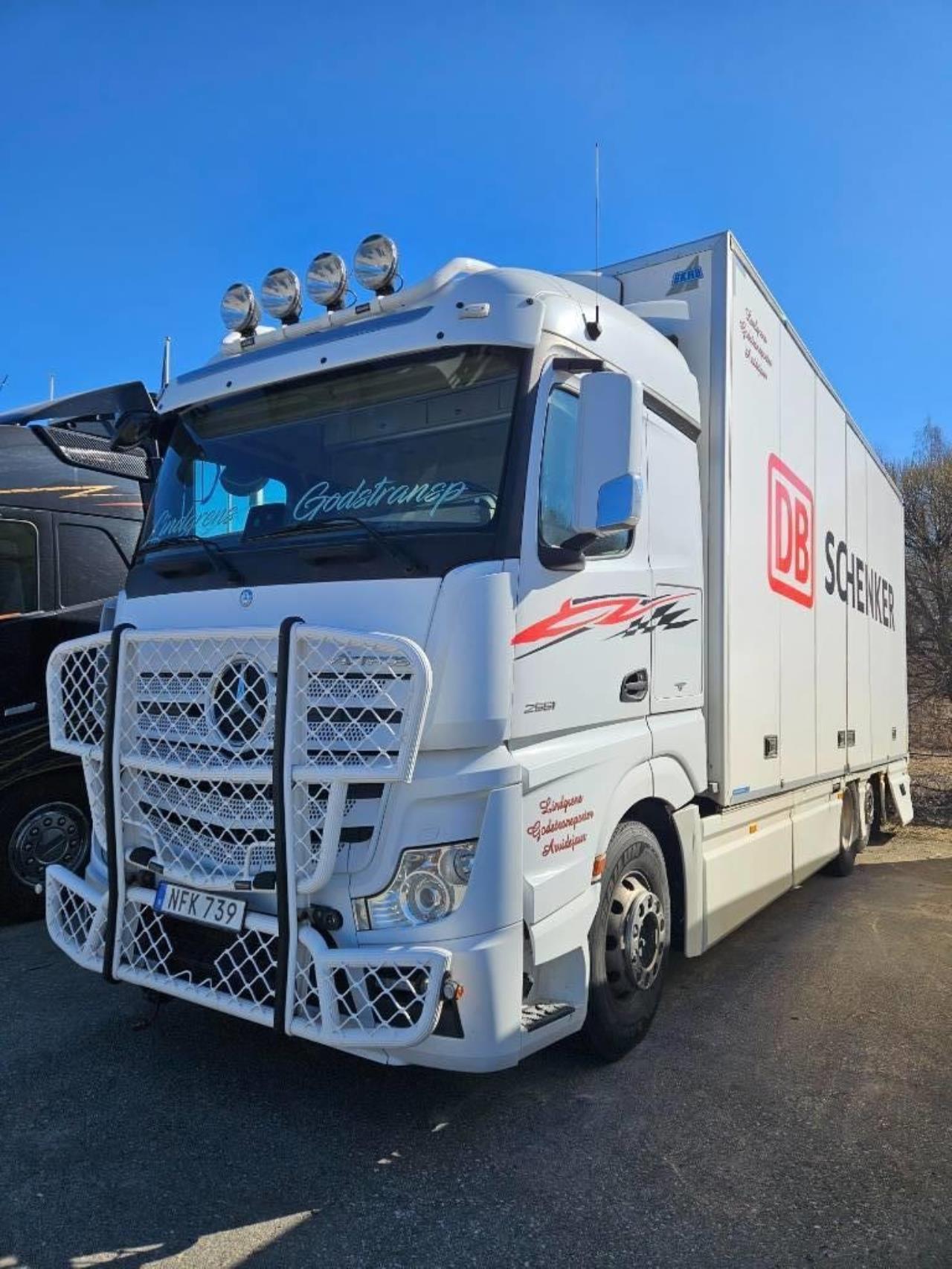 Mercedes-Benz ACTROS 510hk 6x2 fj&auml;rrbil 2017 - Sk&aring;p