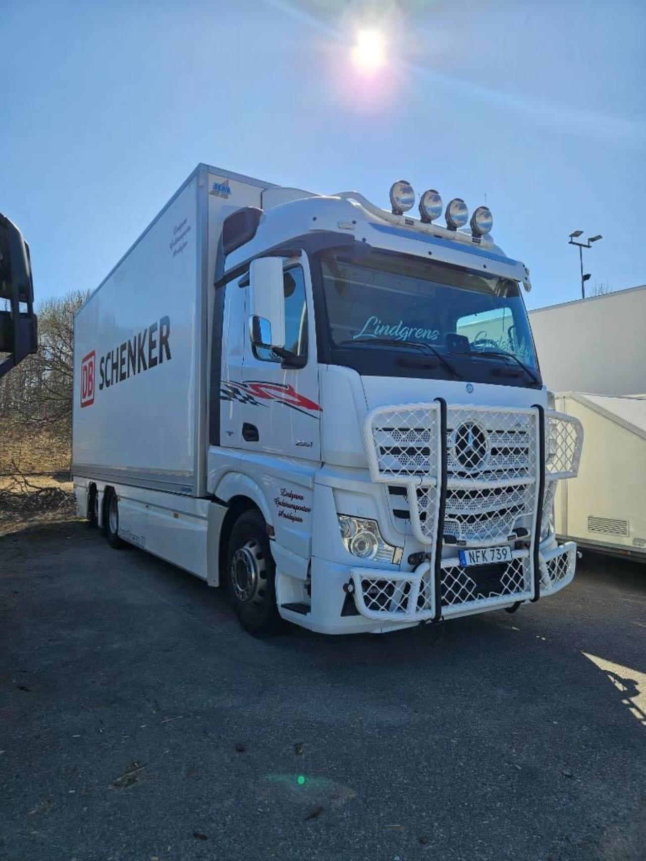 Mercedes-Benz ACTROS 510hk 6x2 fj&auml;rrbil 2017 - Sk&aring;p